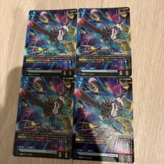 ガンダムカードゲーム Hi-νガンダム(EX) コラボ パラレル 4枚 Gジェネ