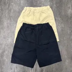 UNIQLO キッズ ハーフパンツ2枚セット 150サイズ