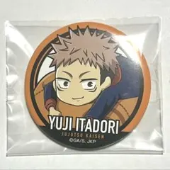 呪術廻戦 虎杖悠仁 ゆるっとクッションシリーズ 缶バッジ 約56mm