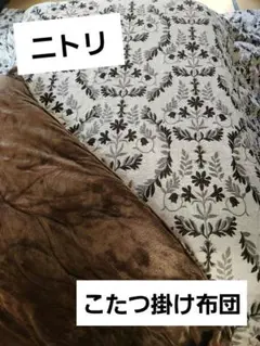 ニトリ こたつ掛け布団 特大 長方形