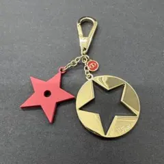 Dior 星型チャーム 赤と金
