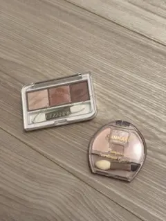 CEZANNE & CANMAKE アイシャドウパレット 2点セット
