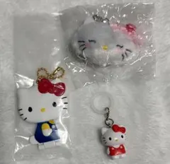 ハローキティ めじるしアクセサリーマスコット ミラー 3点セット