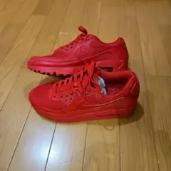 ナイキ　エアマックス90 24.5 赤