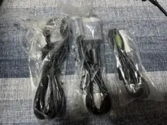 RGBケーブル、HDMI to Lightningケーブル、オーディオケーブル