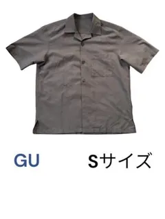 GU ドライリラックスフィットオープンカラーシャツ(5分袖）