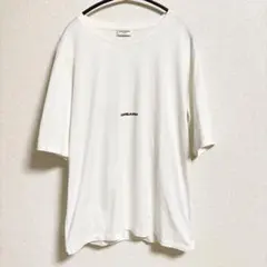 未使用級✨サンローランパリ　ロゴTシャツ ホワイト 白 Mのサムネイル