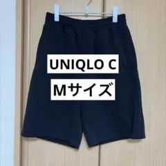 【UNIQLO】スウェットワイドショーツ　ブラック　Mサイズ