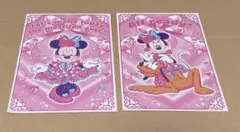 ミニーマウス ポストカード パルパルーザ クリスタルパレスレストラン