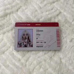 TWICE Formula of Love IDカードトレカ チェヨン