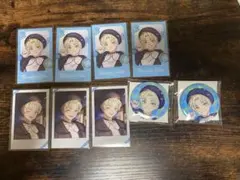 にじさんじ　緋八マナ　ウィンターデート　2025 チェキ風カード　缶バッジ