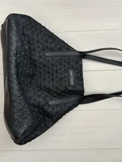 JIMMY CHOO ジミーチュウ スターエンボス レザートートバッグ ブラックのサムネイル