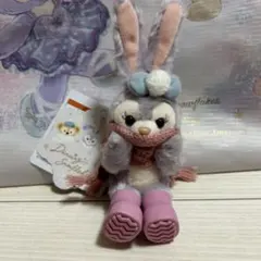 新品　ステラルー　ダンシングスノーフレークス　ぬいぐるみチャーム　ダッフィー