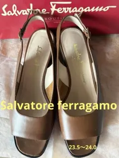 Salvatore Ferragamo サンダル ブラウン 7Cのサムネイル