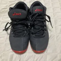 【値下げ‼️】ASICS バスケットボールシューズ 23.0cm ブラック/レッド