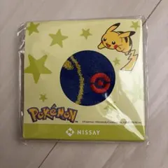 日本生命 ニッセイ ポケモン ミニタオル ピカチュウ ノベルティ　非売品