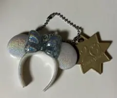 《20周年限定》ミニーマウス耳型キーホルダー