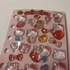 【正規品】ボンボンドロップシール ハローキティ 赤