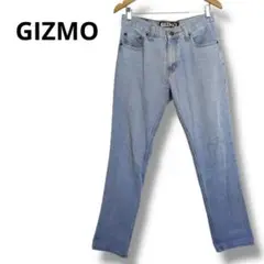 GIZMO ライトブルー ストレートデニム　洗濯タグ無し　サイズ記載無し　ボトム