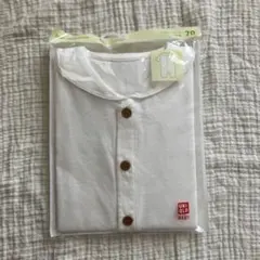 UNIQLO BABY 襟付きロンパース 70