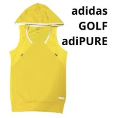 アディダス ゴルフ アディピュア ノースリーブ トップス パーカー