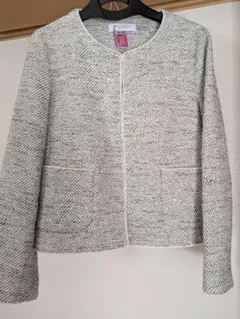 BEAUTY&YOUTH ツイードセットアップ ノーカラージャケット