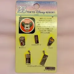 【レア】東京ディズニーリゾート 25周年 ピアスセット