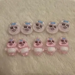 おぱんちゅうさぎ ネイルパーツ 10個セットのサムネイル