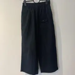 ゴーシュ　カツラギワイドパンツ　ブラック