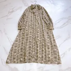 Sybilla シビラ レースボレロ 刺繍 コートワンピース ロング丈 Aライン Sybilla シビラ レースボレロ 刺繍 コートワンピース ロング丈 Aライン