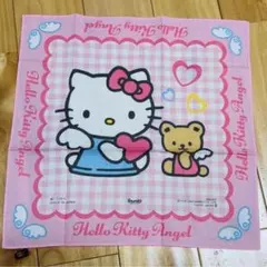 ハローキティ♡レトロ 2002いちご新聞付録 プチタオル 新品未使用品