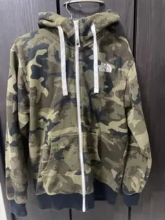 THE NORTH FACE 迷彩柄 ジップアップパーカー
