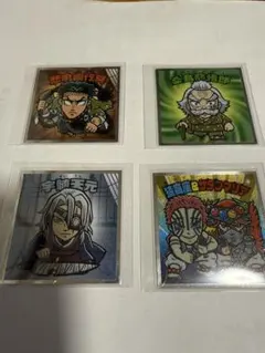 鬼滅の刃ビックリマンシール4枚セット