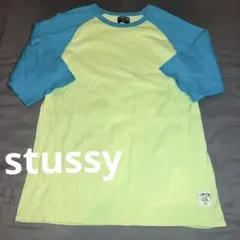 90s stussy オールドステューシー　ラグランTシャツ　七分袖のサムネイル