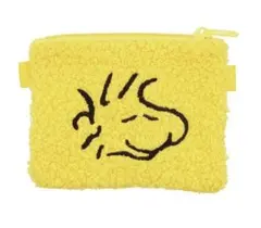 PEANUTSもふもふポーシェット　ウッドストック② スヌーピー ポーチ