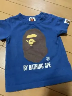 A BATHING APE BAPE KIDS Tシャツ ブルー 70cmのサムネイル