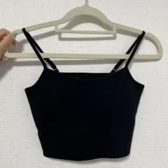ブラックキャミソール Fサイズ