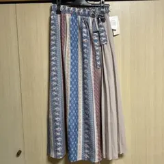 ＊新品＊grove ペイズリー柄プリーツスカート anysis系のサムネイル