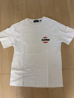 XLARGE リンゴ グラフィック Tシャツ ホワイト Lサイズ