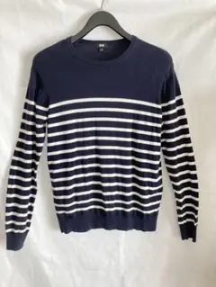 UNIQLO ボーダー薄手ニット
