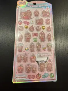 【正規品】うるちゅるポップシール　もんちっち　シール　ボンボンドロップ