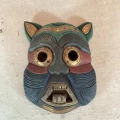 フィジーの木彫りのお面 - メルカリ