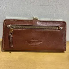 Dakota 長財布 がま口 ブラウン レザーのサムネイル
