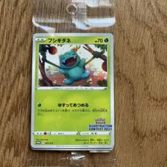 未開封 イラストレーションコンテスト 2022 プロモ フシギダネ ほか