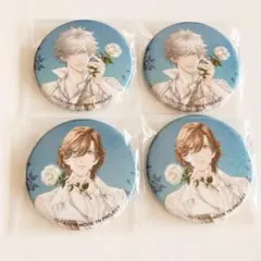 アニパス　缶バッジ　4点セット