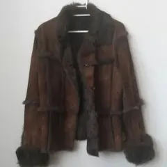 毛皮ジャケット ラビットジャケット 美品