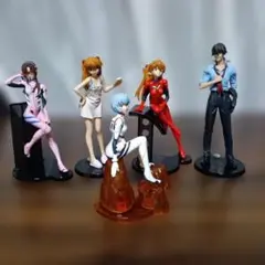 EVANGELIONピンキーストリートフィギュア 綾波レイ アスカ