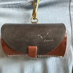 本革ハンドメイドポーチ