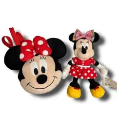 jk スクバ ミニー ショルダーバッグ ぬいぐるみバッジ セット