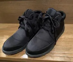 fitfit ブラック ハイカット スニーカー